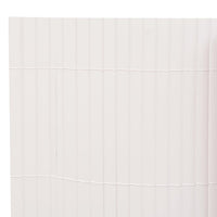 Thumbnail for Gartenzaun Doppelseitig 110x300 cm Weiß