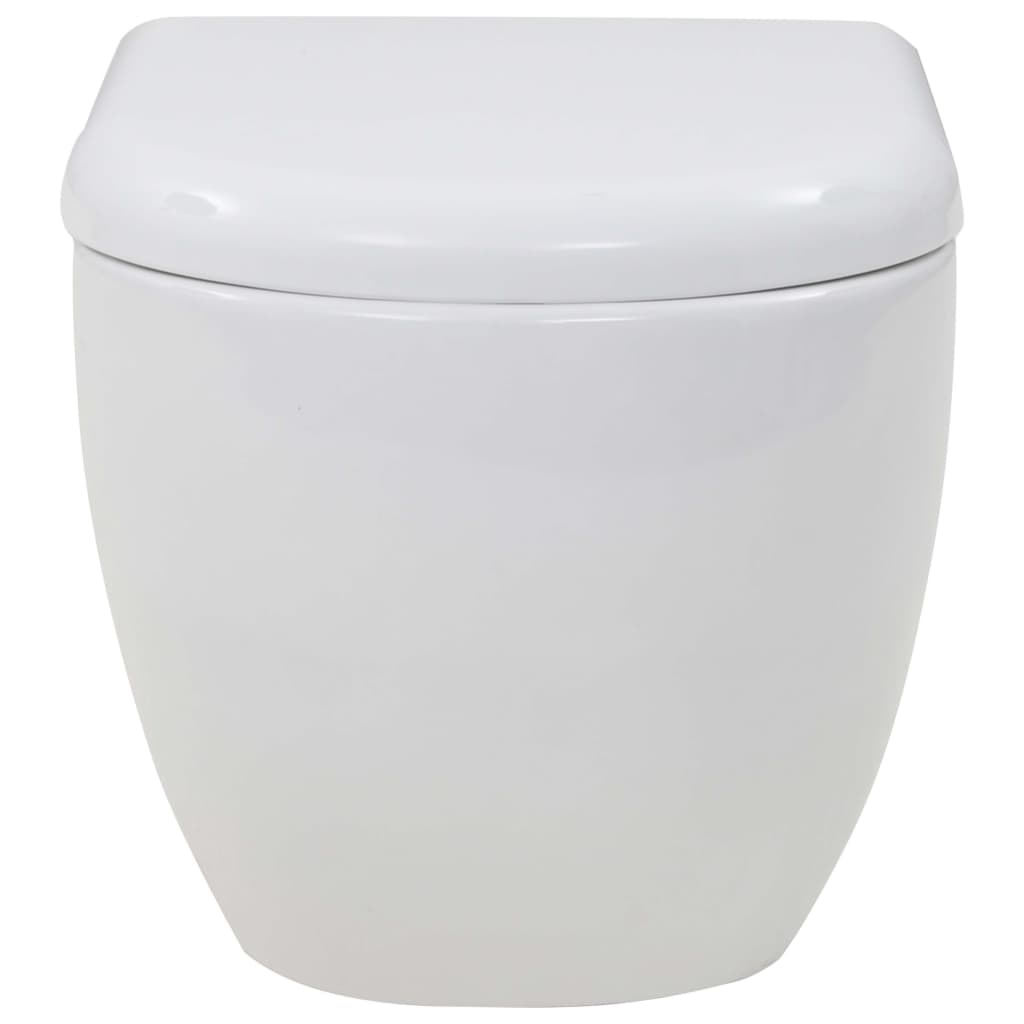 Hänge-Toilette mit Unterputzspülkasten Keramik