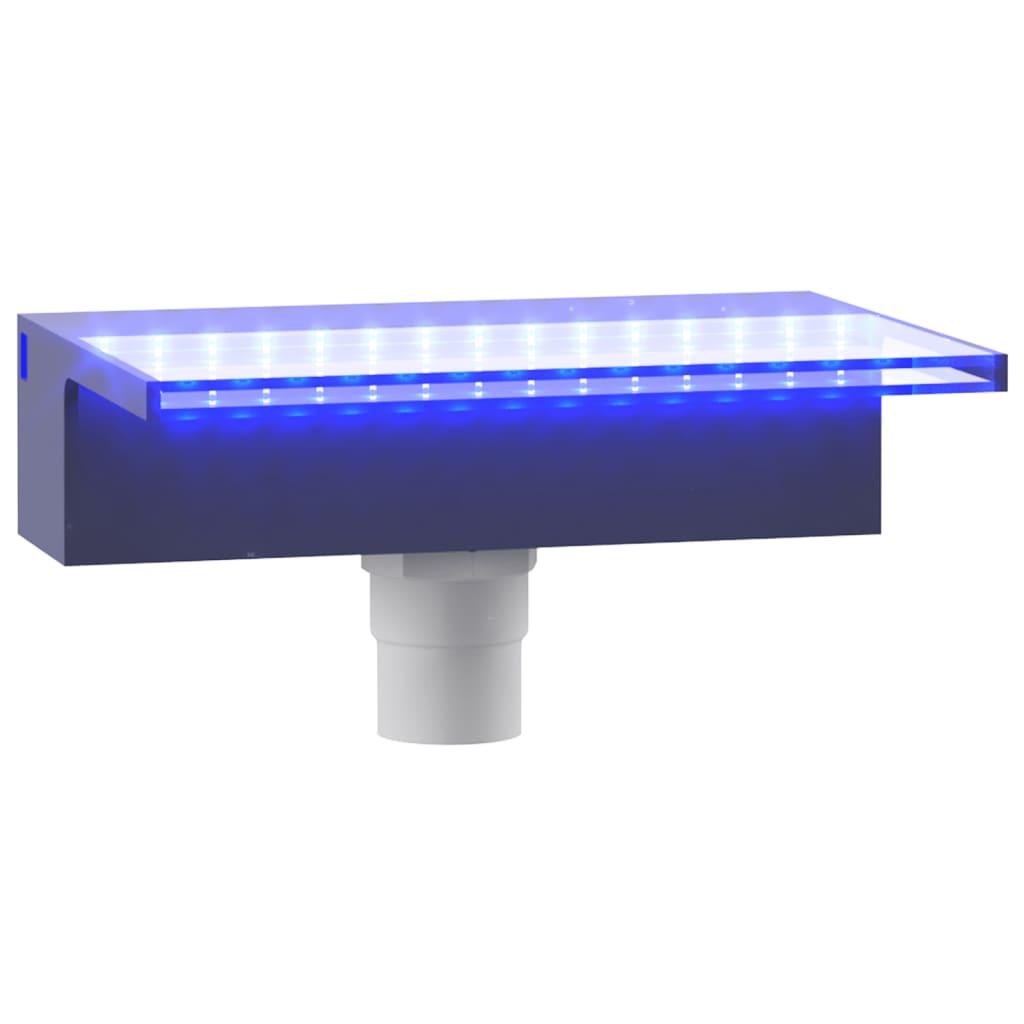 Wasserfall-Element mit RGB LEDs Acryl 30 cm