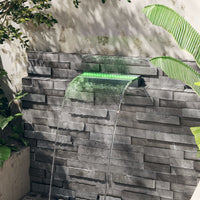 Thumbnail for Wasserfall-Element mit RGB LEDs Acryl 45 cm