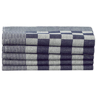 Thumbnail for 20-tlg. Handtuch-Set Blau und Weiß Baumwolle