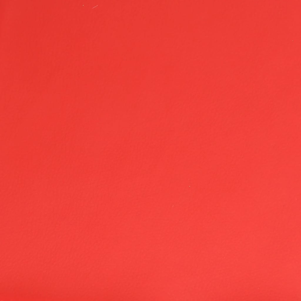 Fußhocker Rot 60x60x36 cm Kunstleder