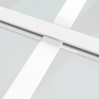 Thumbnail for Schiebetür ESG-Glas und Aluminium 90x205 cm Weiß