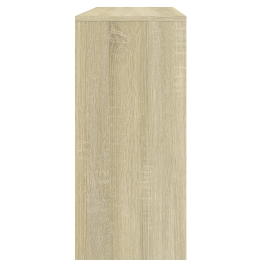 Konsolentisch Sonoma-Eiche 100x35x76,5 cm Holzwerkstoff