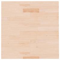 Thumbnail for Tischplatte Quadratisch 60x60x1,5 cm Eichenholz Unbehandelt