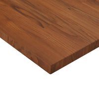 Thumbnail for Tischplatte Quadratisch Dunkelbraun 60x60x2,5cm Eiche Behandelt