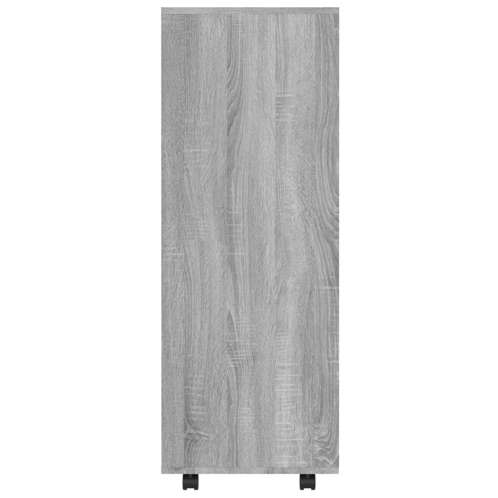 Kleiderschrank Grau Sonoma 80x40x110 cm Holzwerkstoff