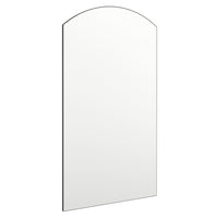 Thumbnail for Spiegel mit LED-Leuchten 90x45 cm Glas Bogenförmig
