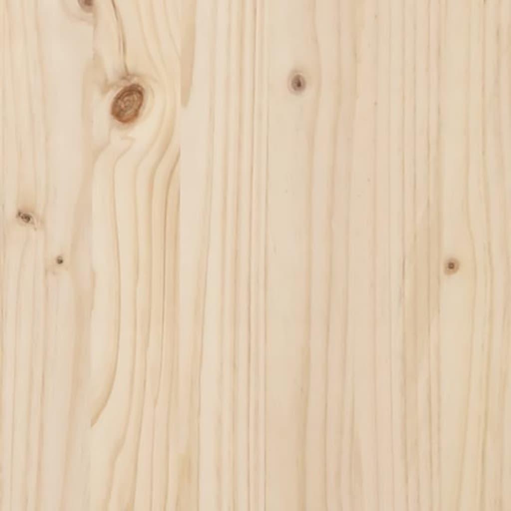 Ausziehbares Tagesbett Massivholz Kiefer 2x(90x200) cm