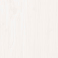Thumbnail for Ausziehbares Tagesbett Weiß Massivholz Kiefer 2x(90x200) cm