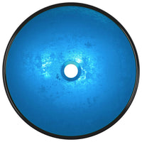 Thumbnail for Waschbecken Hartglas 42x14 cm Blau