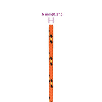 Thumbnail for Bootsseil Orange 6 mm 50 m Polypropylen