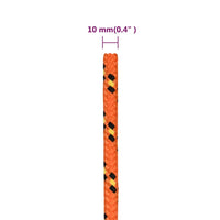 Thumbnail for Bootsseil Orange 10 mm 250 m Polypropylen