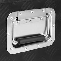 Thumbnail for Aufbewahrungsbox Schwarz 60x23,5x23 cm Aluminium