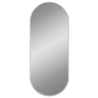 Thumbnail for Wandspiegel Silbern 60x25 cm Oval