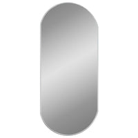 Thumbnail for Wandspiegel Silbern 90x40 cm Oval