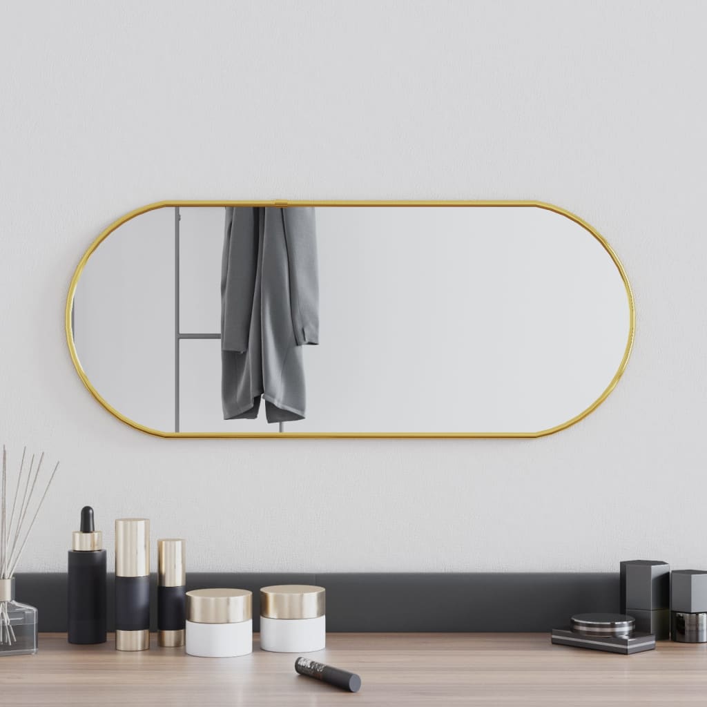 Wandspiegel Golden 60x25 cm Oval