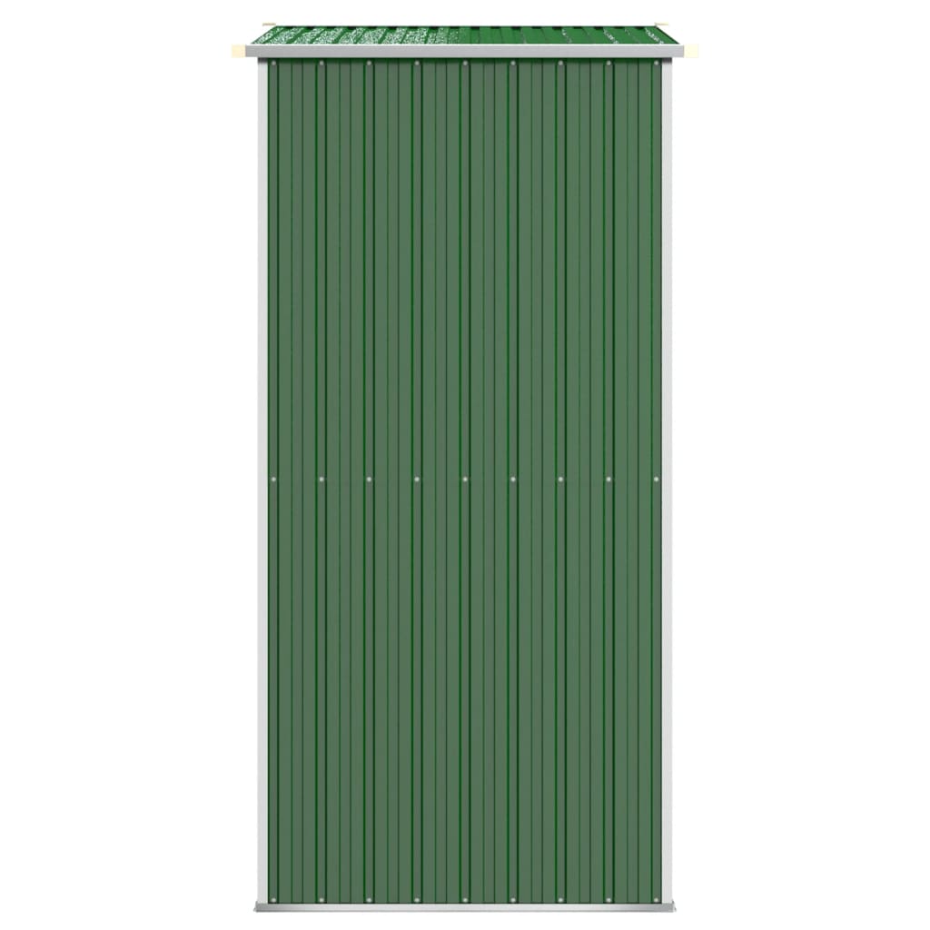 Geräteschuppen Grün 192x108x223 cm Verzinkter Stahl