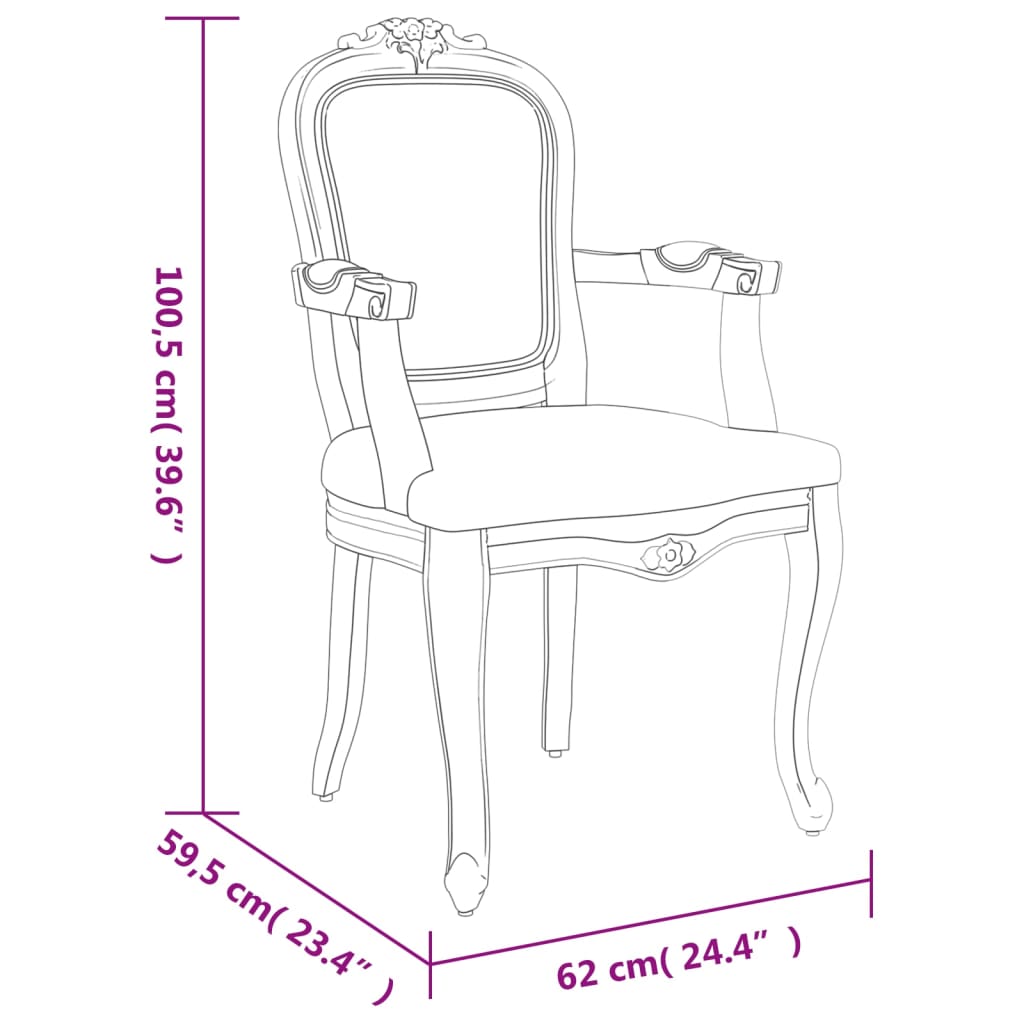 Esszimmerstühle 2 Stk. Dunkelgrau 62x59,5x100,5 cm Stoff