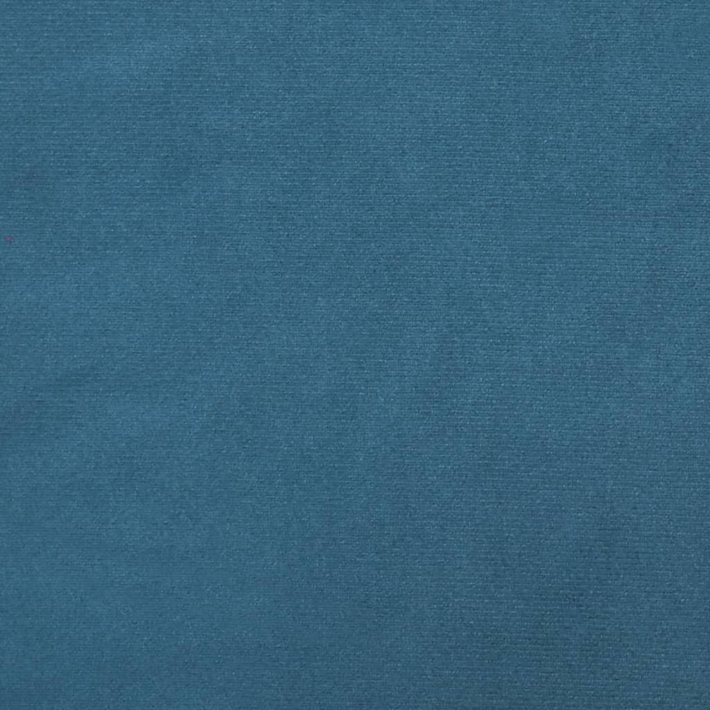 Sessel Blau 54x59x99 cm Samt