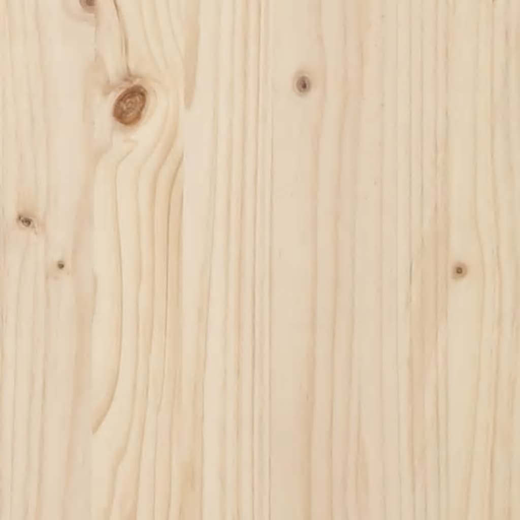 Massivholzbett mit Kopfteil 160x200 cm