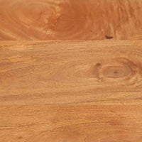 Thumbnail for Badezimmerspiegel Braun 50x70x3 cm Massivholz Mango und Glas