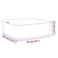 Thumbnail for Aufbewahrungsboxen Kunststoff 6 Stk. 5 L Stapelbar