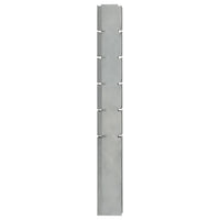 Thumbnail for Zaunpfosten 10 Stk. Silbern 160 cm Verzinkter Stahl