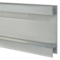 Thumbnail for Zaunpfosten 10 Stk. Silbern 200 cm Verzinkter Stahl