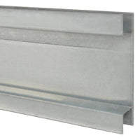 Thumbnail for Zaunpfosten 10 Stk. Silbern 280 cm Verzinkter Stahl