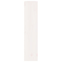 Thumbnail for Heizkörperverkleidung Weiß 169x19x84 cm Massivholz Kiefer