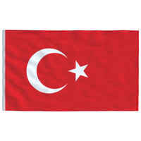Thumbnail for Flagge der Türkei mit Mast 5,55 m Aluminium