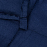 Thumbnail for Gewichtsdecke Blau 150x200 cm 7 kg Stoff