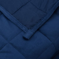 Thumbnail for Gewichtsdecke Blau 150x200 cm 11 kg Stoff