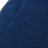 Thumbnail for Gewichtsdecke Blau 200x200 cm 9 kg Stoff