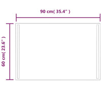 Thumbnail for LED-Badspiegel 60x90 cm