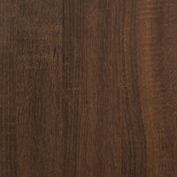 Thumbnail for Beistelltisch Braun Eichen-Optik 35x30x60 cm Holzwerkstoff