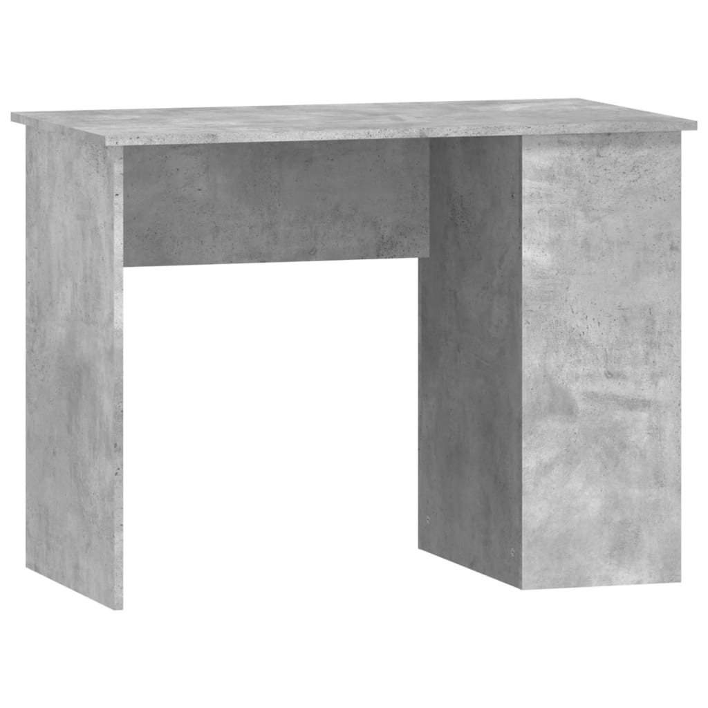 Schreibtisch Betongrau 100x55x75 cm Holzwerkstoff