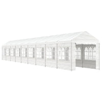 Thumbnail for Pavillon mit Dach Weiß 20,07x2,28x2,69 m Polyethylen