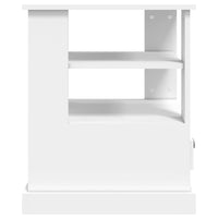 Thumbnail for Beistelltisch Weiß 50x50x60 cm Holzwerkstoff