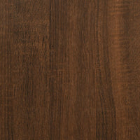 Thumbnail for Beistelltisch Braun Eichen-Optik 50x50x60 cm Holzwerkstoff