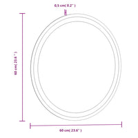 Thumbnail for LED-Badspiegel 60 cm Rund