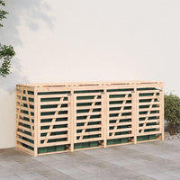 Thumbnail for Mülltonnenbox für 4 Tonnen Massivholz Kiefer