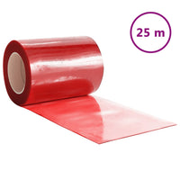 Thumbnail for Türvorhang Rot 300x2,6 mm 25 m PVC