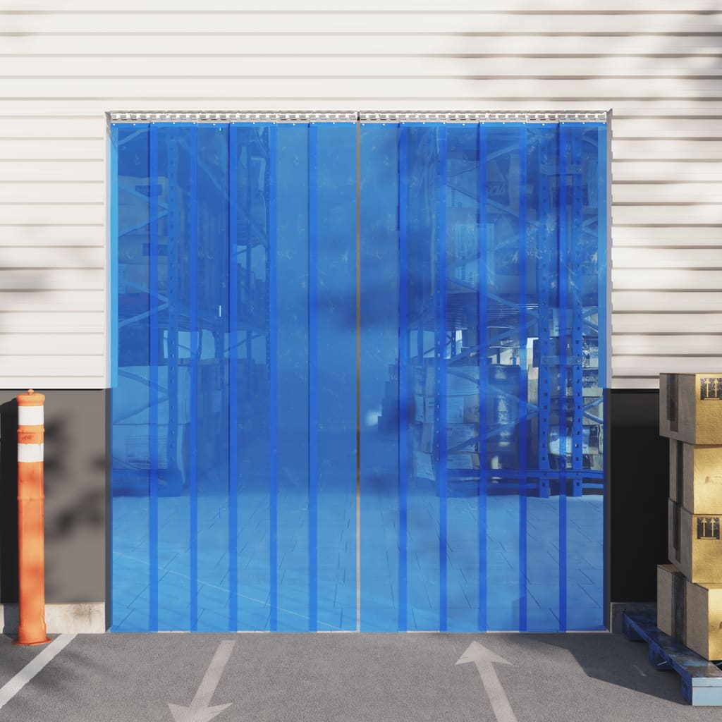 Türvorhang Blau 200x1,6 mm 10 m PVC