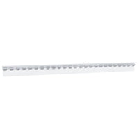 Thumbnail for Streifenvorhang-Hakenleiste Silbern 1 m Edelstahl