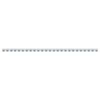 Thumbnail for Streifenvorhang-Hakenleiste Silbern 1 m Edelstahl