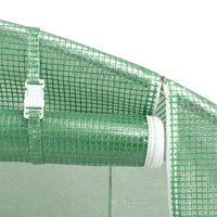 Thumbnail for Gewächshaus mit Stahlrahmen Grün 4 m² 2x2x2 m