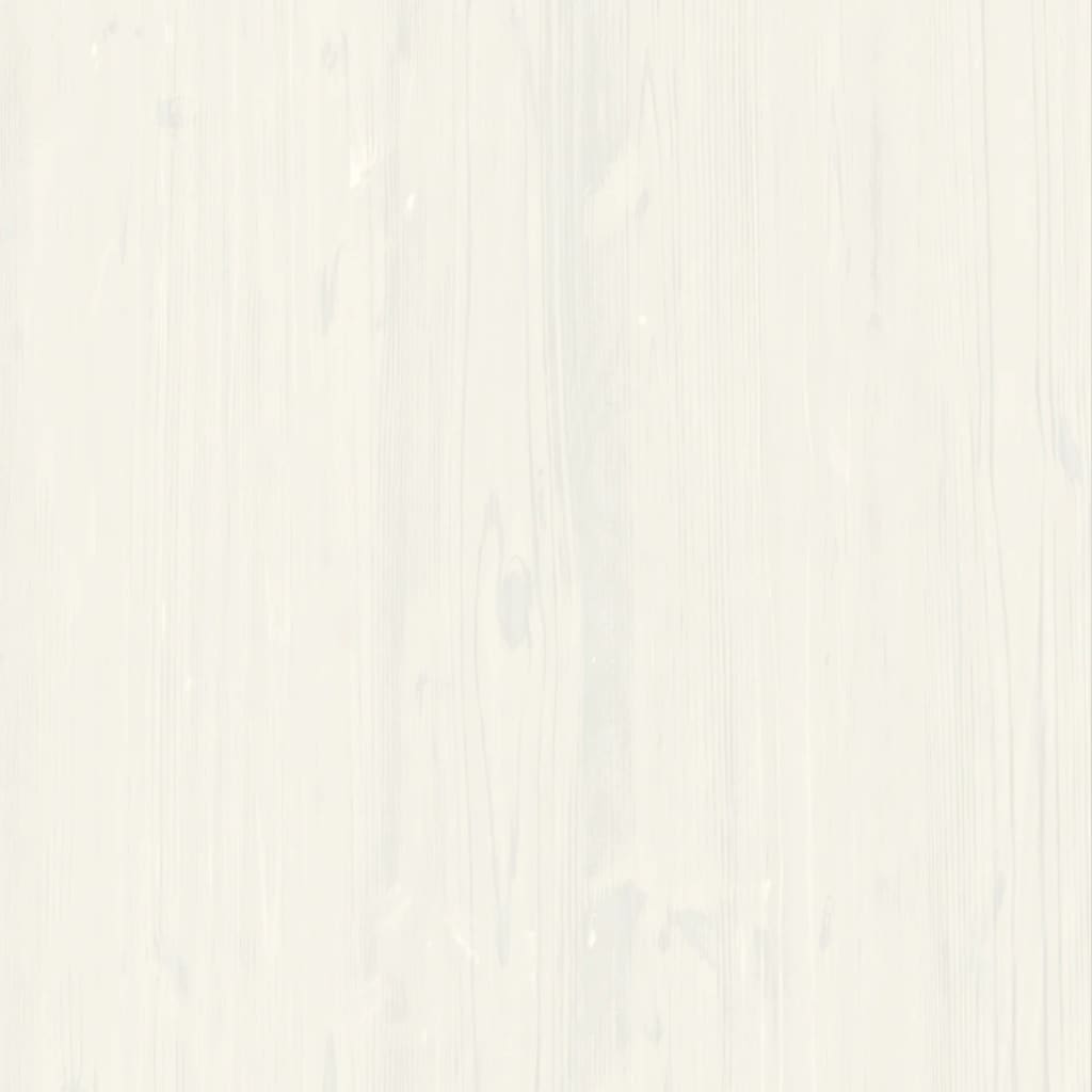 Kommode VIGO Weiß 80x40x76 cm Massivholz Kiefer