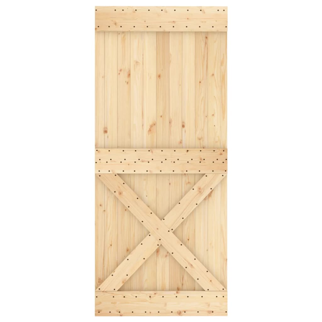 Tür NARVIK 90x210 cm Massivholz Kiefer